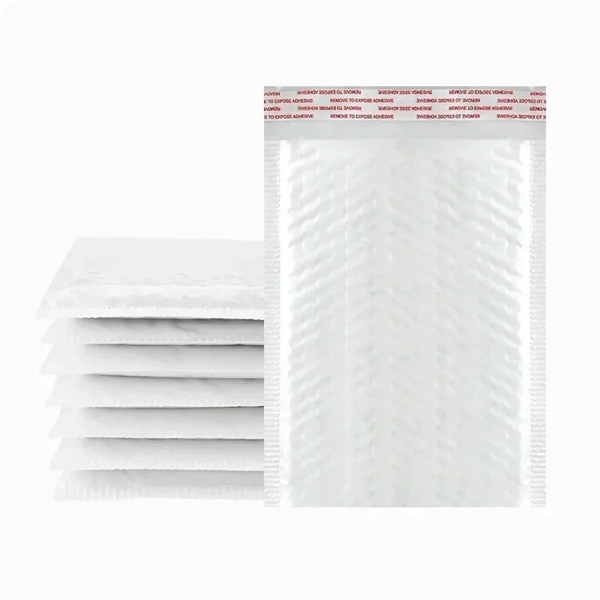 10-50Pcs Bubble Envelopes White Foam Shipping Bags Poly Bubble Mailers Pad Self Seal Packing Bags for Magazine 11cm 15cm 23cm