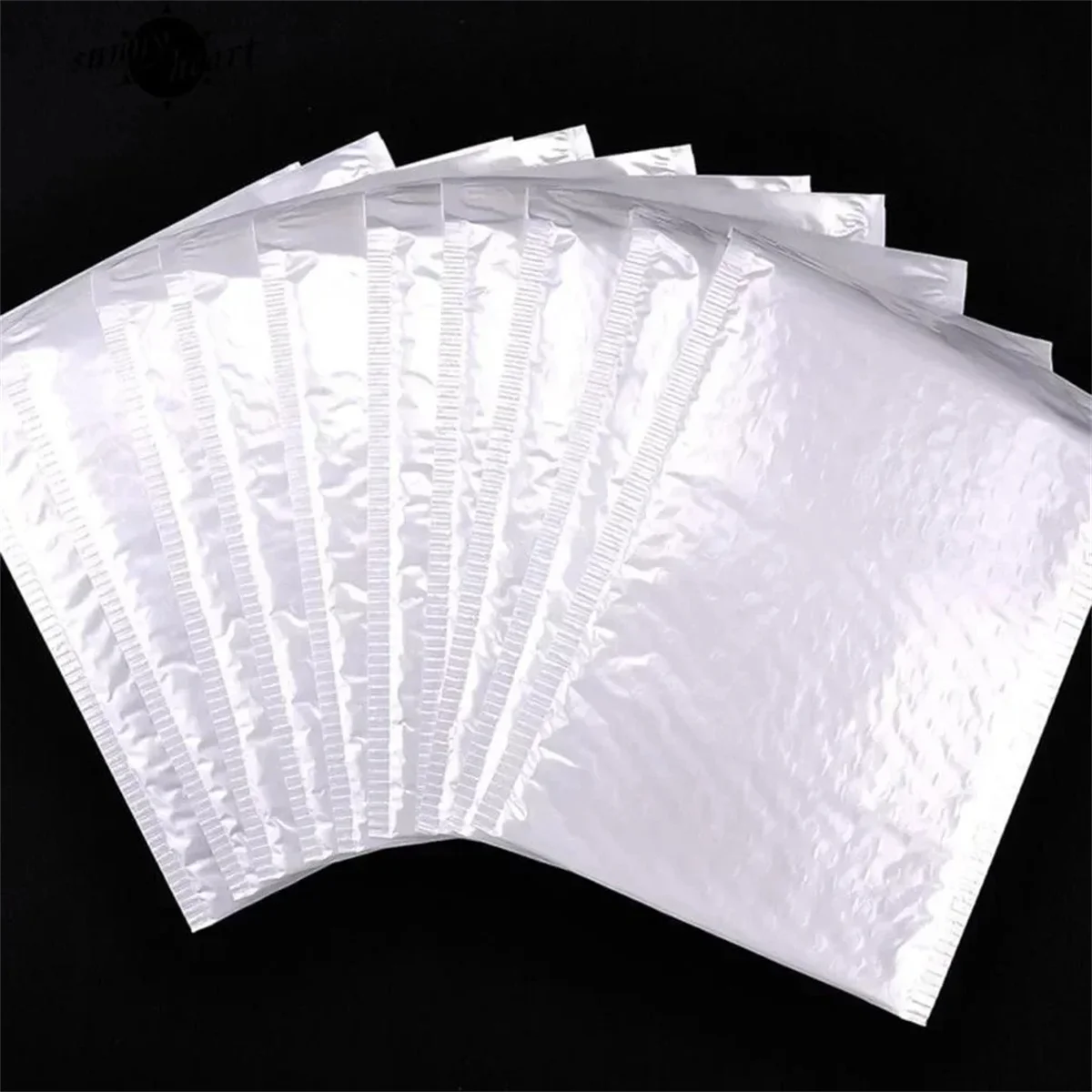 10-50Pcs Bubble Envelopes White Foam Shipping Bags Poly Bubble Mailers Pad Self Seal Packing Bags for Magazine 11cm 15cm 23cm