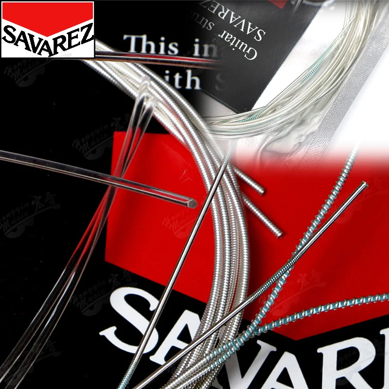 French Savarez 500CJ 500CR 500AJ Bulk Classical Guitar Strings Nylon Set with High Tension Strings