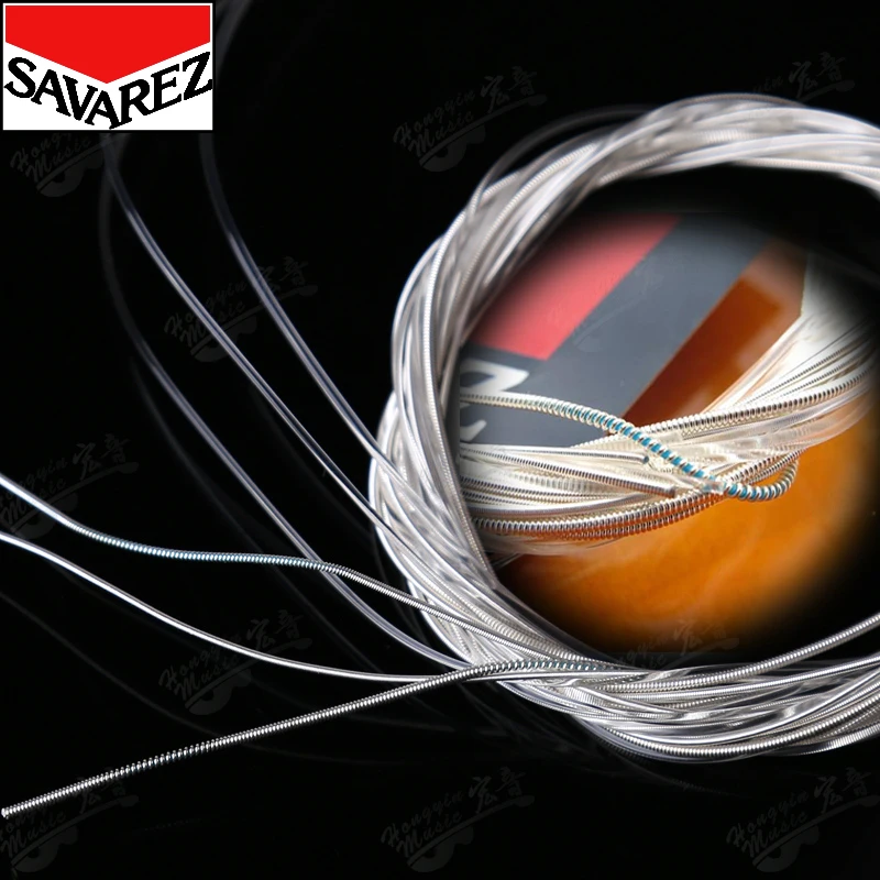 French Savarez 500CJ 500CR 500AJ Bulk Classical Guitar Strings Nylon Set with High Tension Strings
