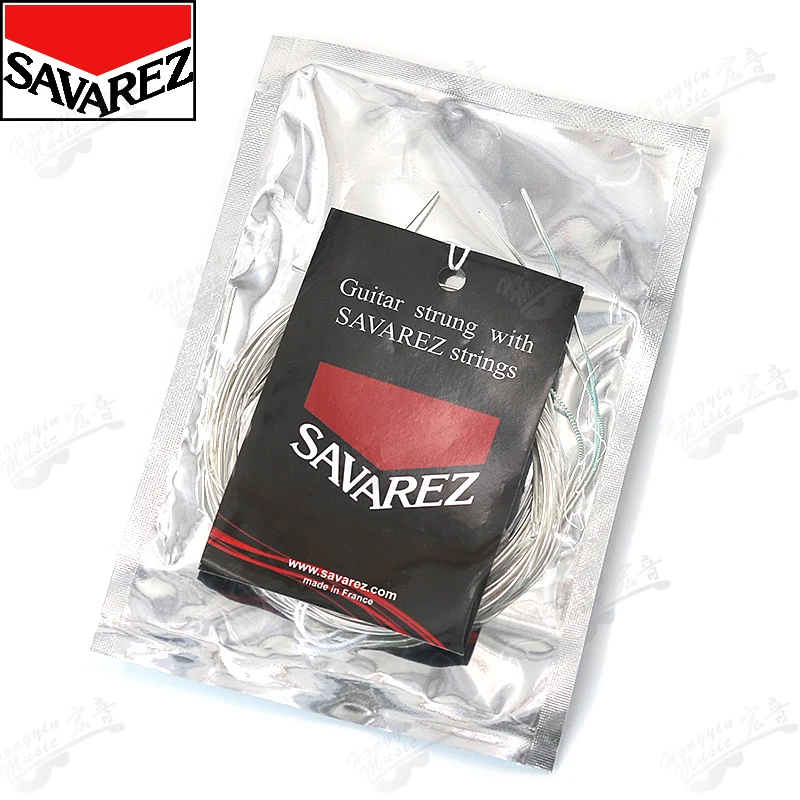 French Savarez 500CJ 500CR 500AJ Bulk Classical Guitar Strings Nylon Set with High Tension Strings