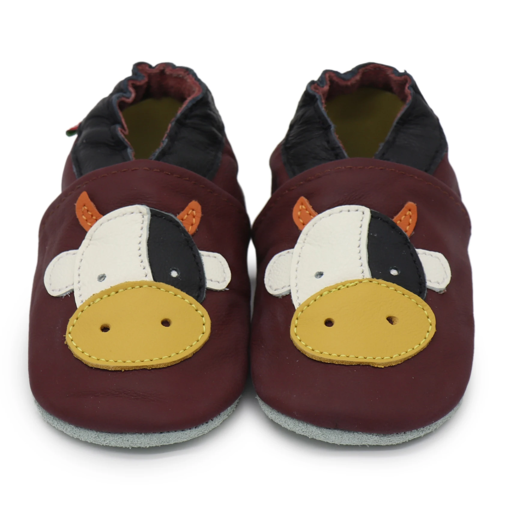 005 Soft Leather Shoes Baby Boy Girl Infant Shoe Slippers 0-6 Months to 7-8 Years First Walkers Leather Skid-Proof Kids Shoes