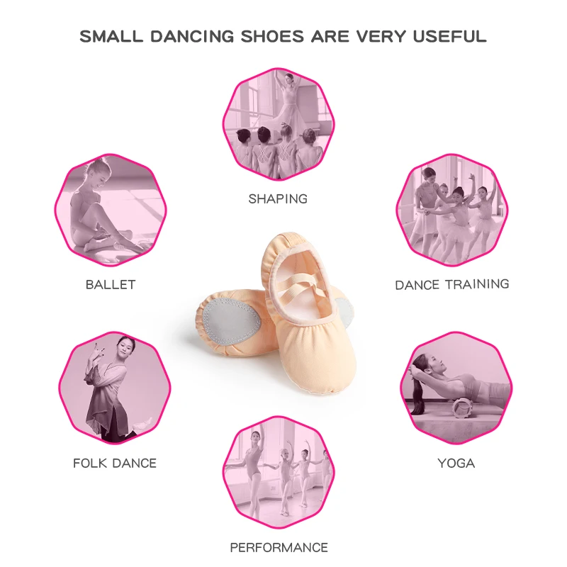 Ballet Shoes For Girls Kids Gymnastics Shoes Ballerina Dance Shoes Sneakers Children балетки For Dancing