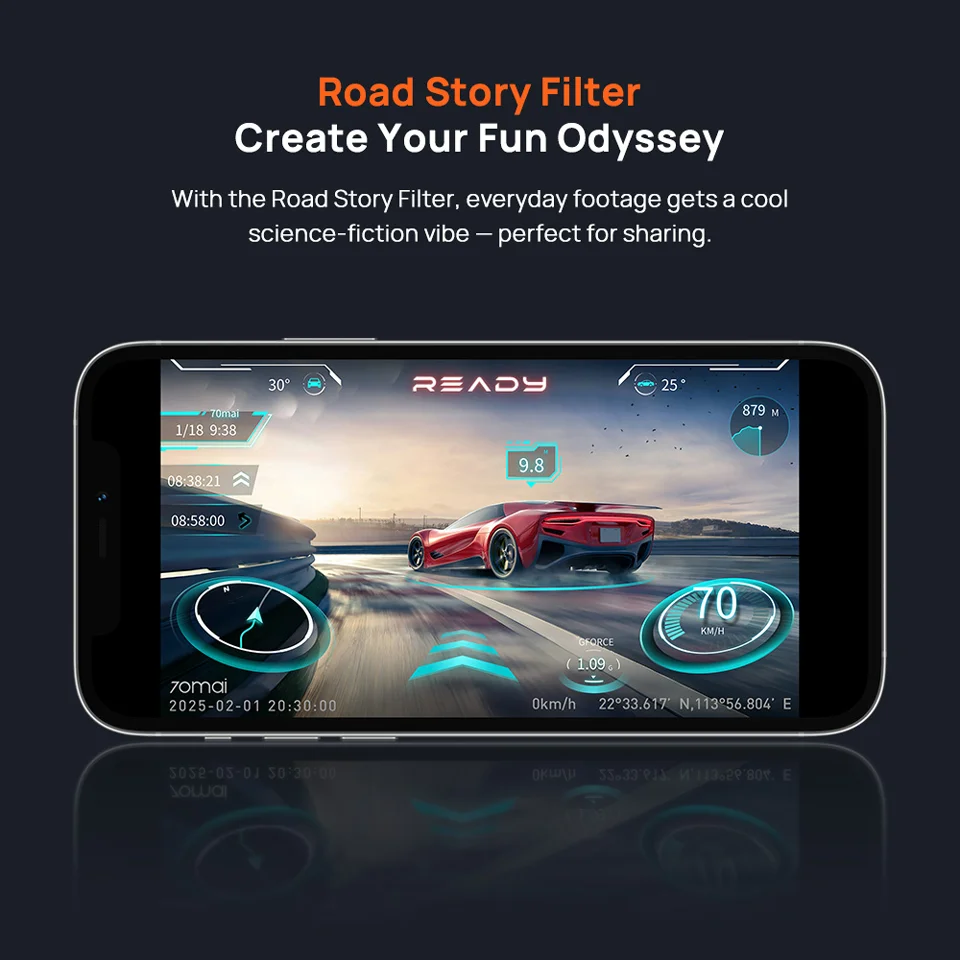 70mai 4K Dash Cam A800SE Upgraded Version Supercapatior Voice Control GPS ADAS Wifi 6 Car Recorder 70mai A800SE Support 4G LTE