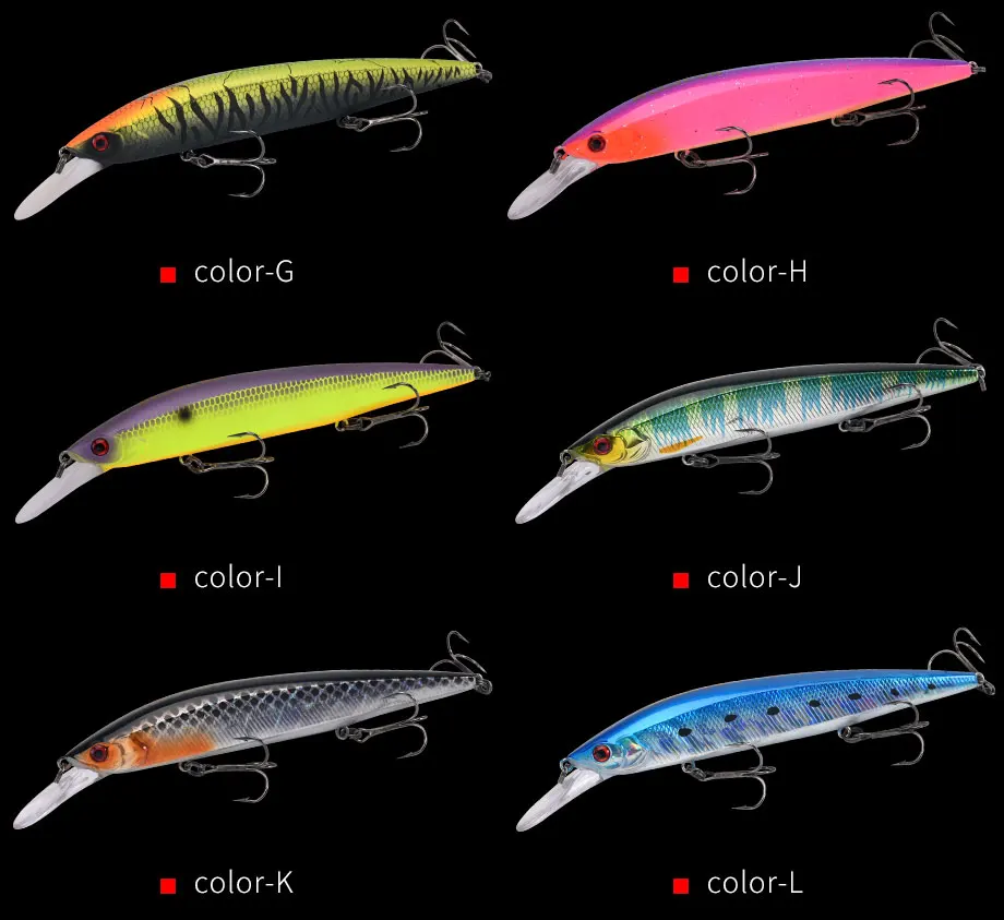 ALLBLUE SHANKS 130MR SP Fishing Lure Suspend Jerkbait 23g Weight Moving Systerm Long Cast Wobbler 2.5m Minnow Bass Pike Tackle