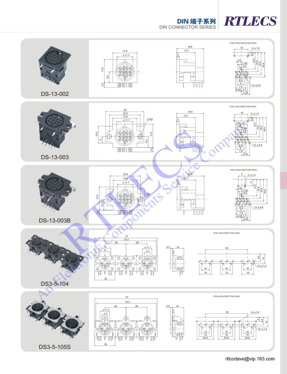5/20 Pcs Female Din Connector Receptacle 2 3 4 5 6 7 8 9 13 Pin Circular Connector Right Angle PCB Solder Sockets Tin