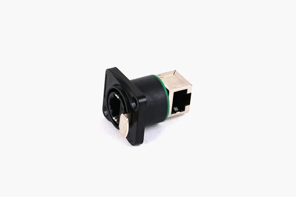 1PC RJ45 Shield Network Connector 8p8c Female Panel Mount Sockets RJ45 Ethernet Connector, Normal&Right Angle styles for options