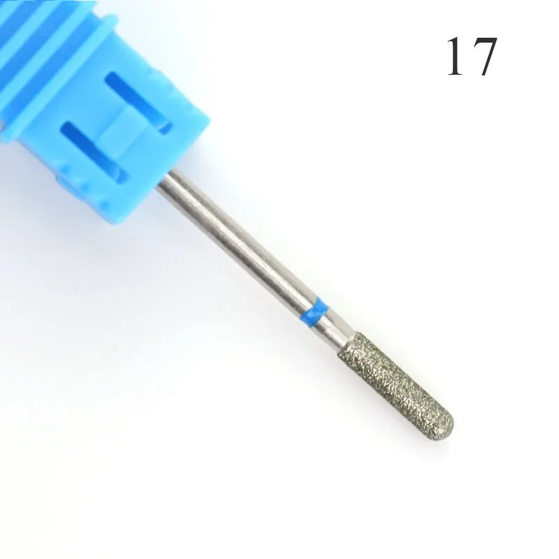 Diamond Nail Drill Bits Electric Manicure Machine Milling Bit Cuticle Accessories Rotary Burr Mills Cutter Nail Remover Tools