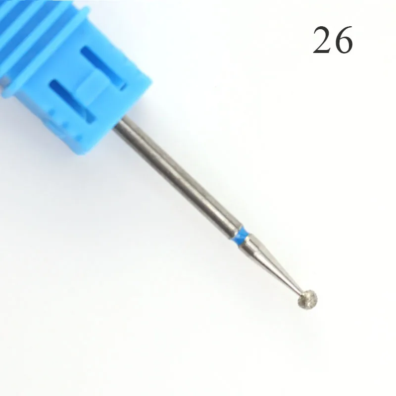 Diamond Nail Drill Bits Electric Manicure Machine Milling Bit Cuticle Accessories Rotary Burr Mills Cutter Nail Remover Tools