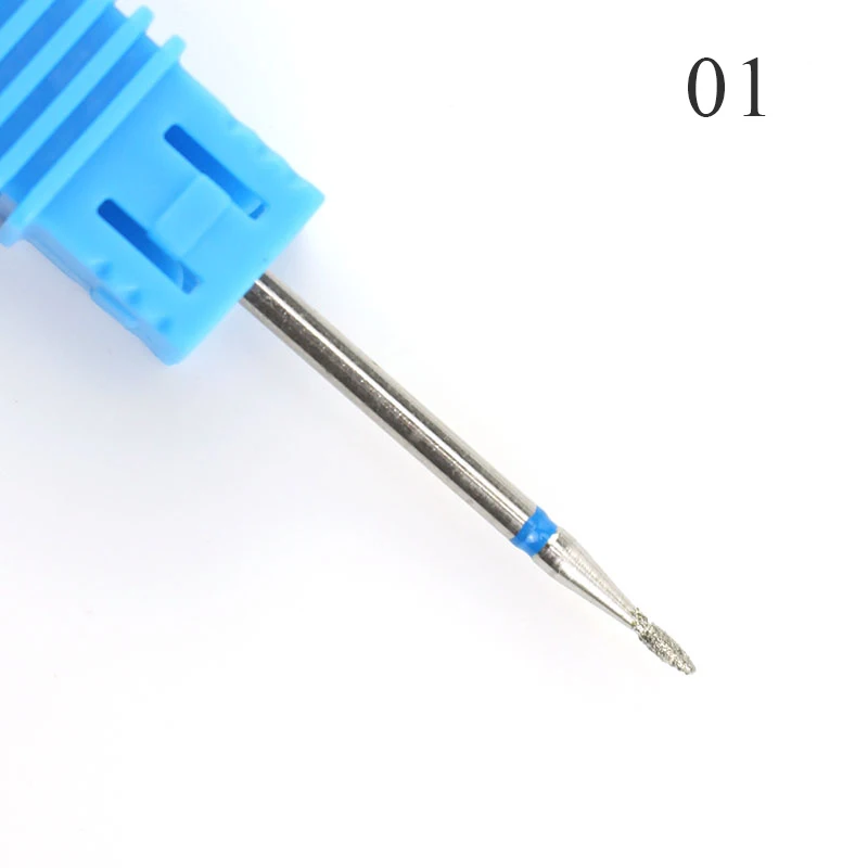 Diamond Nail Drill Bits Electric Manicure Machine Milling Bit Cuticle Accessories Rotary Burr Mills Cutter Nail Remover Tools