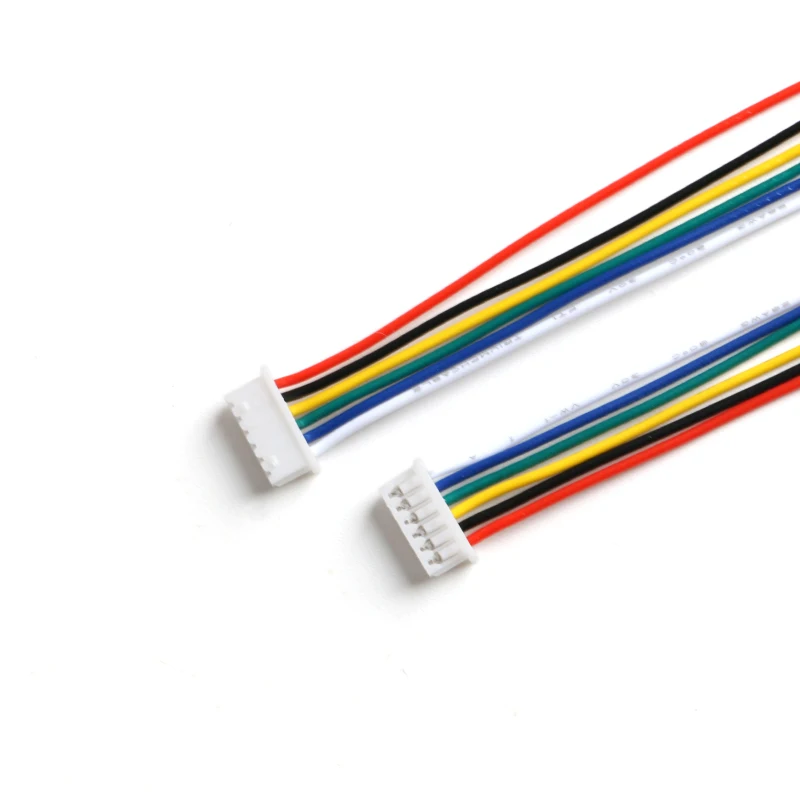 20Pcs Connector Micro JST 1.25MM 2P/3P/4P/5P/6P Male&Female Connector Plug with Wires Cables LED Strip Connectors