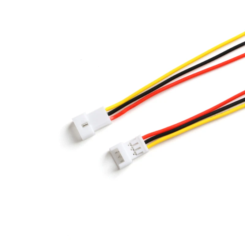 20Pcs Connector Micro JST 1.25MM 2P/3P/4P/5P/6P Male&Female Connector Plug with Wires Cables LED Strip Connectors