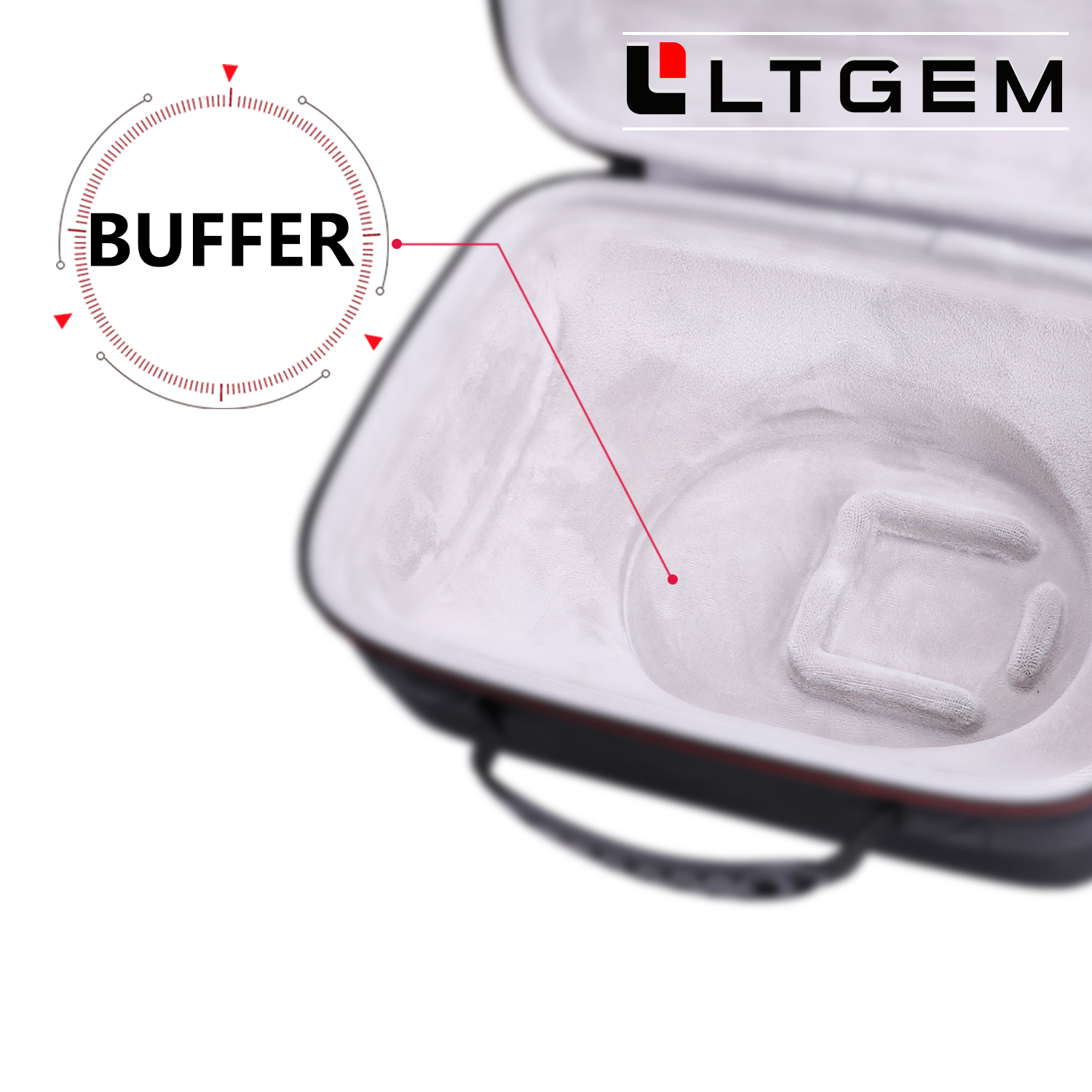 LTGEM EVA Hard Case for Sonos Move Smart Speaker