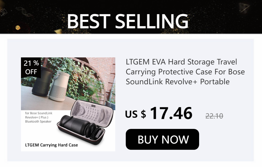 LTGEM EVA Hard Case for Sonos Move Smart Speaker