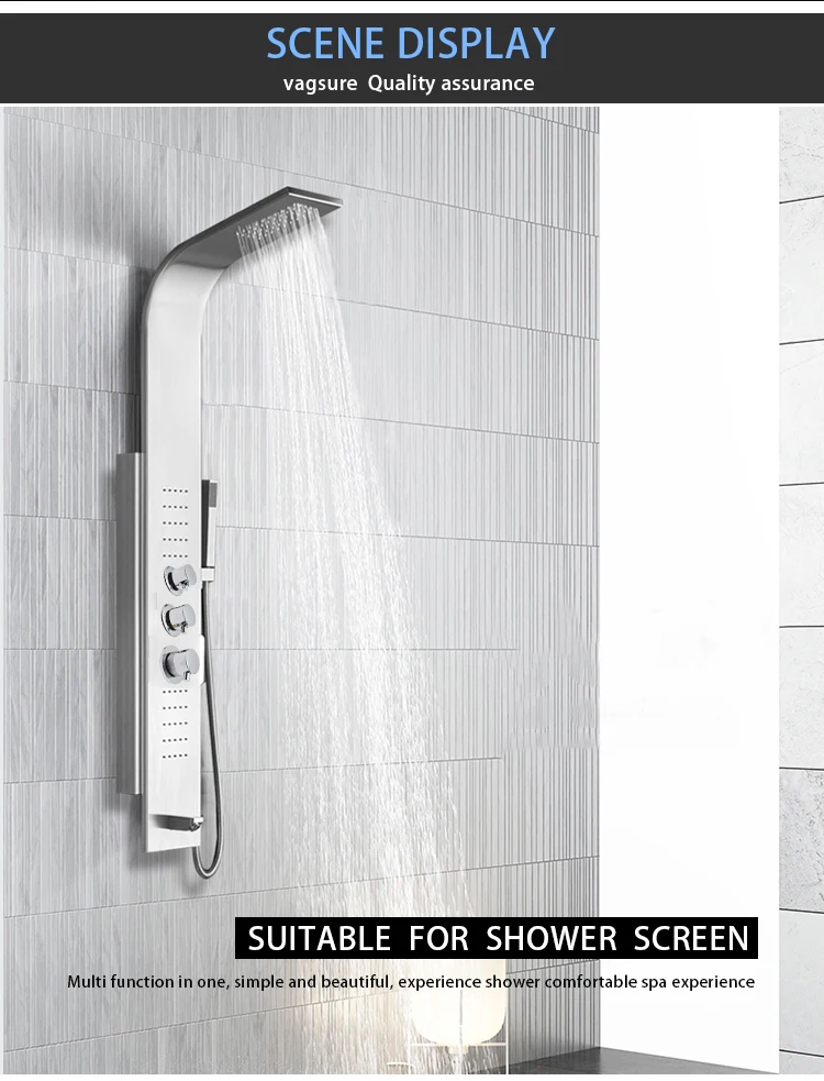 New Triple Handle Thermostatic Brass Shower Faucet Shower Room Auto Thermostatic Control Valve Mixer Tap 2/3/4/5 Way Diverter