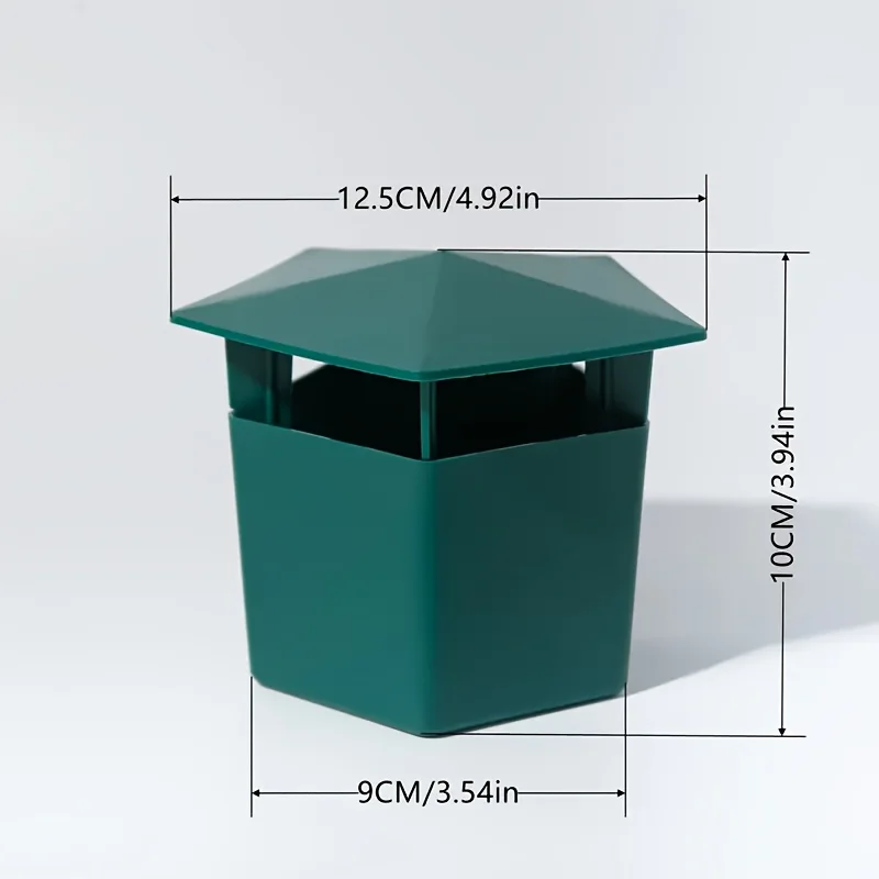 Durable Snail Slug Catcher Box Thickened Anti-Corrosion Plastic Trap No Electricity for Garden Vegetables Flowers