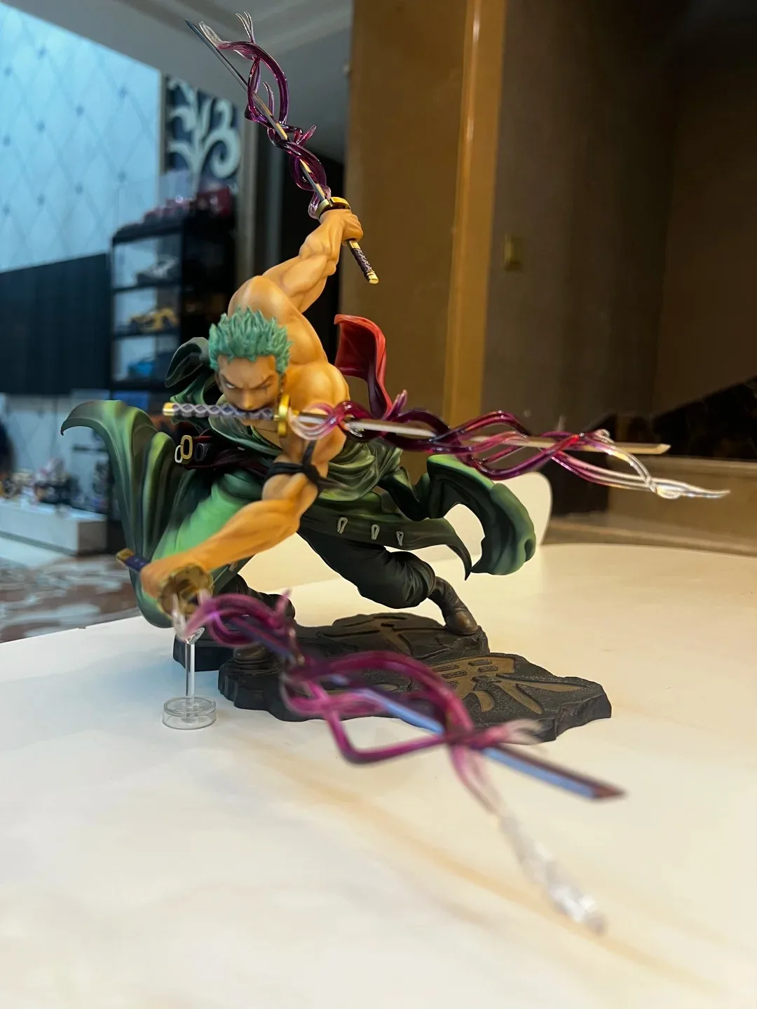 New 20cm One Piece Anime Figure GK Roronoa Zoro PVC Action Figure Collection Model Doll Toy Gift Decoration