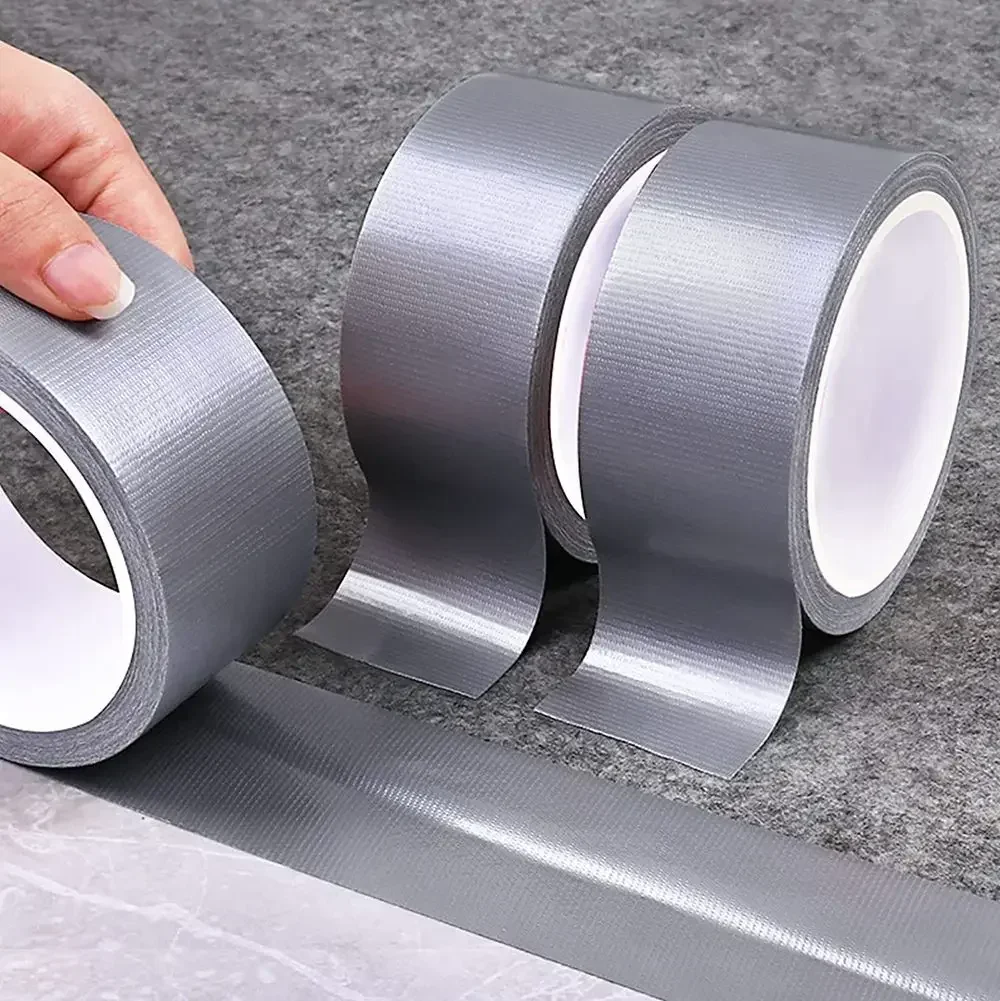 Super Sticky Cloth Duct Tape - Heavy Duty Industrial Adhesive Tape Waterproof for Carpet Binding Floor Repair Bundling
