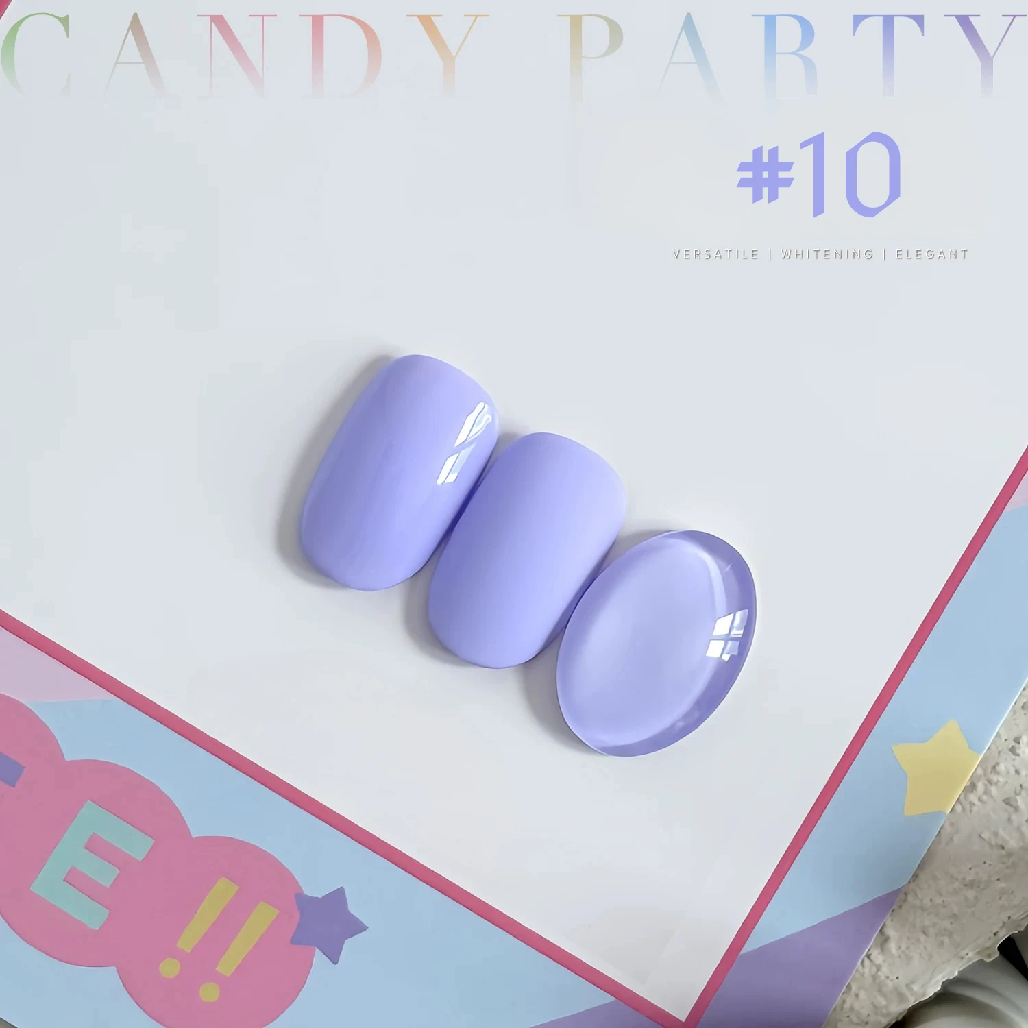 MAINEL 1-12Pcs Fashion Nude Shiny Soak Off UV Gel Nail Gel Polish Cosmetics Nail Art Nails Gel Polish Tips Nail Varnish