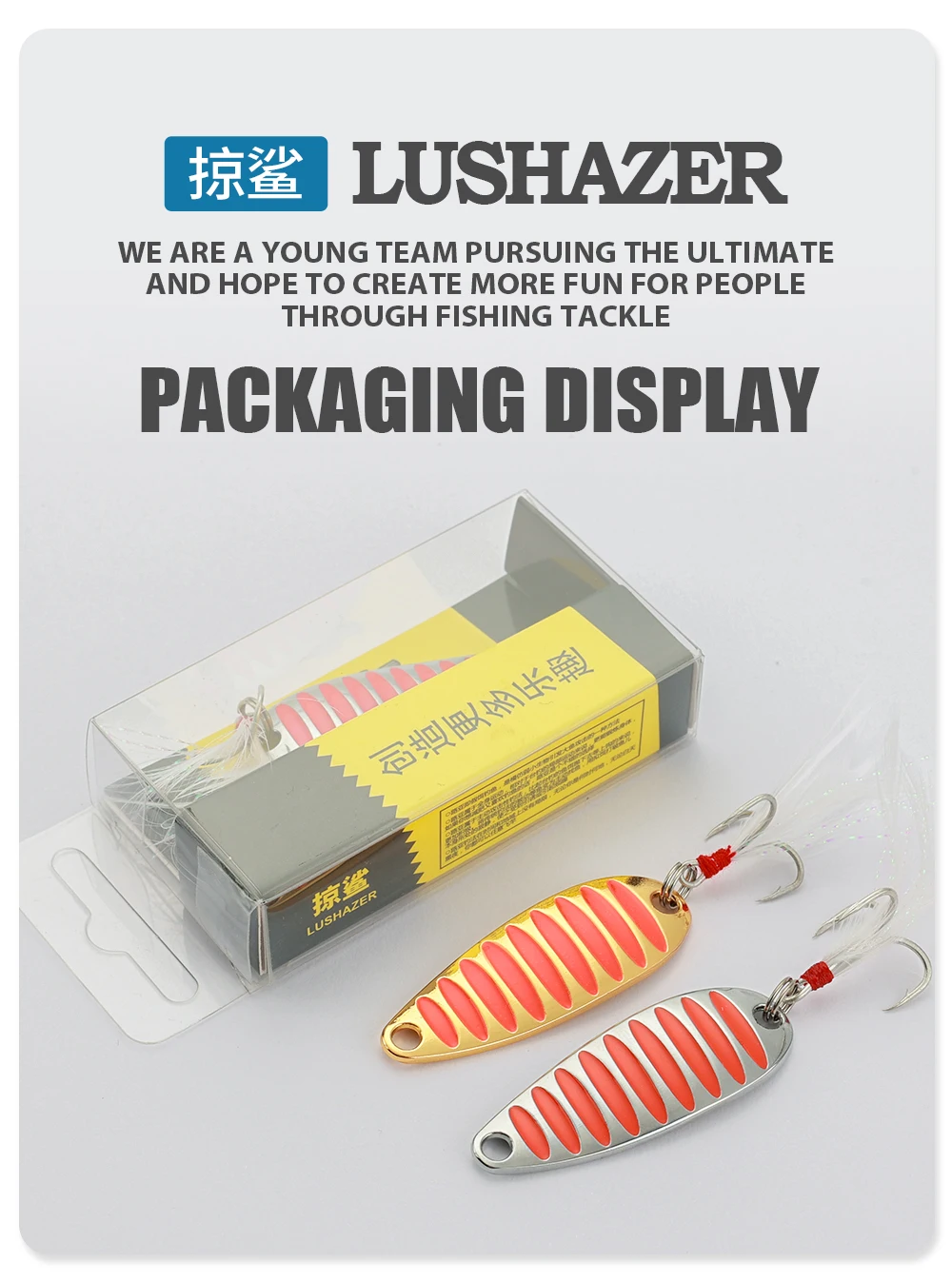 LUSHAZER brand Fishing lure spoon 2g 5g 7g 10g 15g 20g Gold/Silver fishing bait spoon hard lures metal lure China free shipping