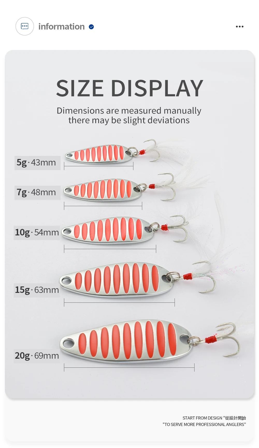 LUSHAZER brand Fishing lure spoon 2g 5g 7g 10g 15g 20g Gold/Silver fishing bait spoon hard lures metal lure China free shipping