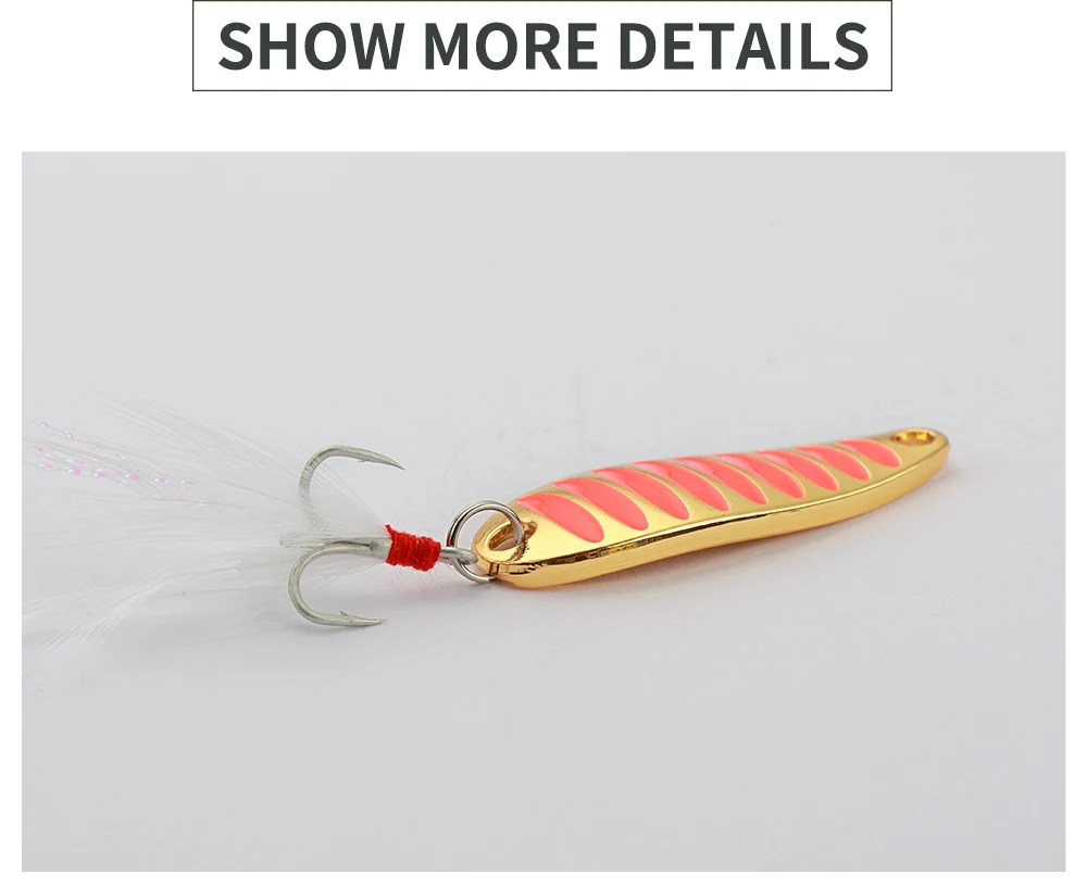 LUSHAZER brand Fishing lure spoon 2g 5g 7g 10g 15g 20g Gold/Silver fishing bait spoon hard lures metal lure China free shipping