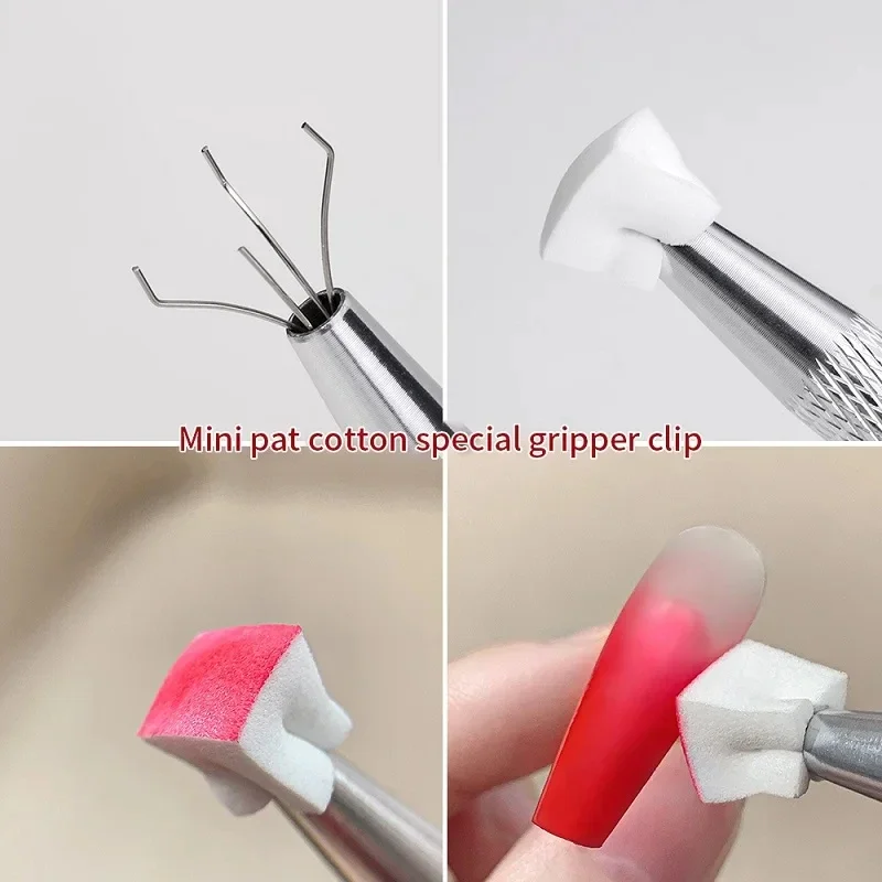 Nail Art Sponge Soft Sponges Gradient Nail Art Stamper Tools Color Fade Manicure DIY Creative Nail Sponge Gripper Tool