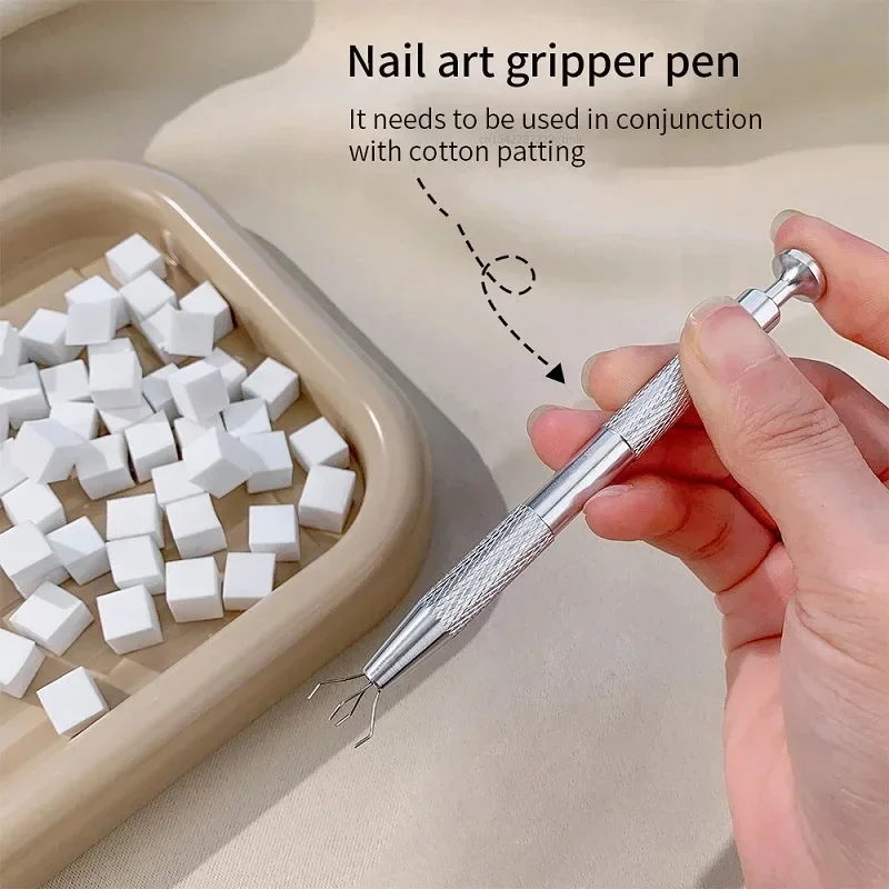 Nail Art Sponge Soft Sponges Gradient Nail Art Stamper Tools Color Fade Manicure DIY Creative Nail Sponge Gripper Tool