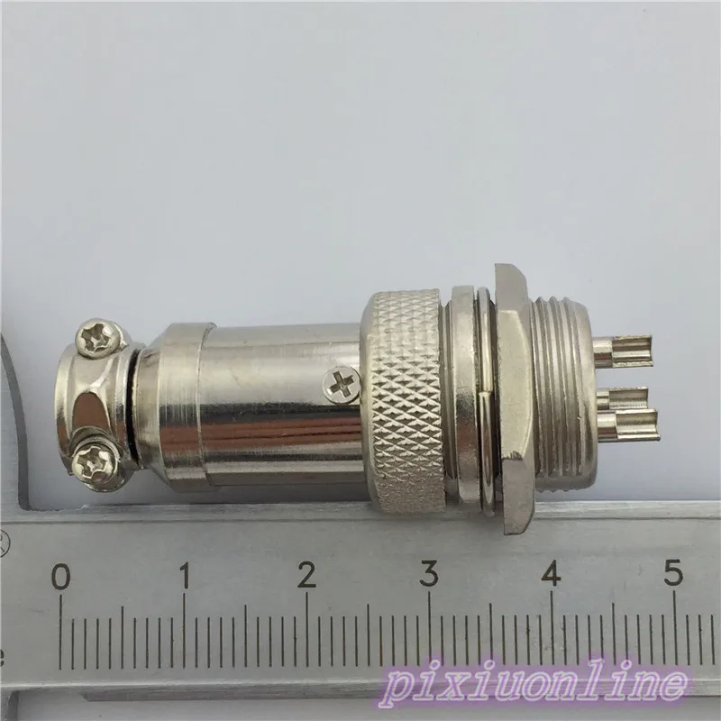 1set GX16 3 Pin Male Female L71Y Diameter 16mm Circular Connector Aviation Socket Plug Wire Panel Connector High Quality On Sale