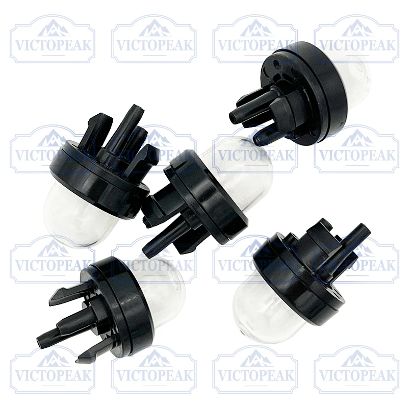 Beshone Garden Tool Parts Accessories5 Pieces Carburetor Pump for Chinese Chainsaw 4500 5200 5800
