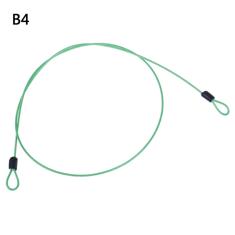 Safety Cable Steel Wire Rope 50cm For Outdoor Sports Bike Lock Guard Security Luggage