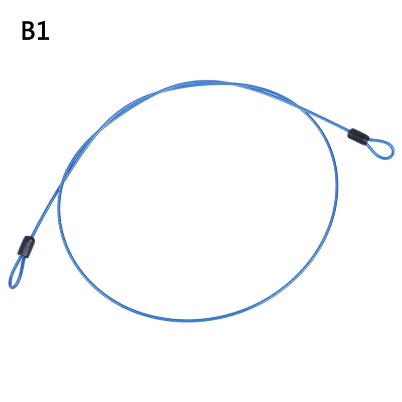 Safety Cable Steel Wire Rope 50cm For Outdoor Sports Bike Lock Guard Security Luggage