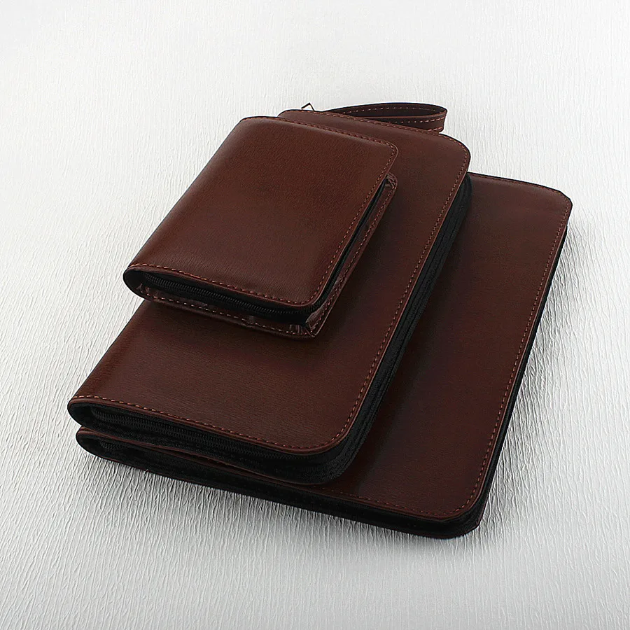 New Leather Large Capacity Fountain Pencil Case 48 Slots Pen Bag Writing Holder Supplies Accessories