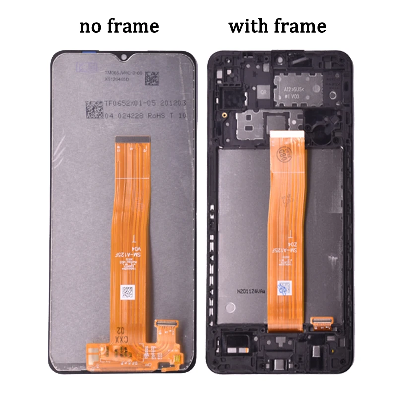 100% Test For Samsung A12 LCD A125F SM-A125F A125 Display Touch Screen Digitizer For Samsung A12 Screen Replacement