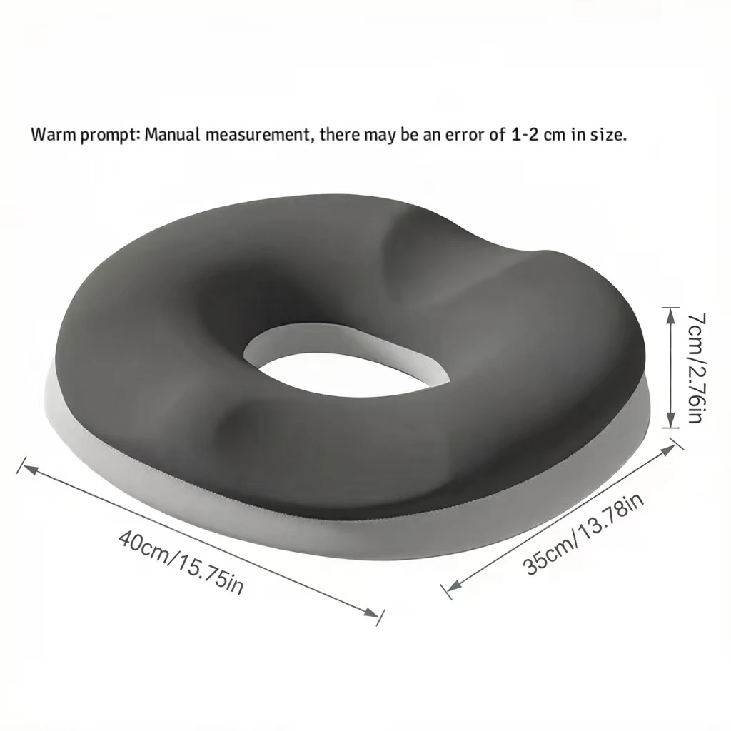 Pillow Comfort Donut Seat Cushion Sofa Hemorrhoid Memory Foam Anti Hemorrhoid Massage Tailbone Pillow Car Seat Cushion Gifts