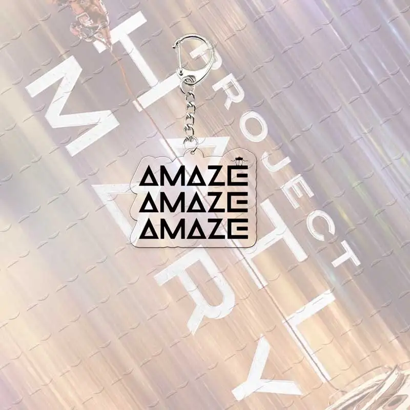 Project Hail Mary Mission Crest Acrylic Keychain Bag Charm Accessories Rocky Space Andy Weir Astrophage Keyrings Pendant