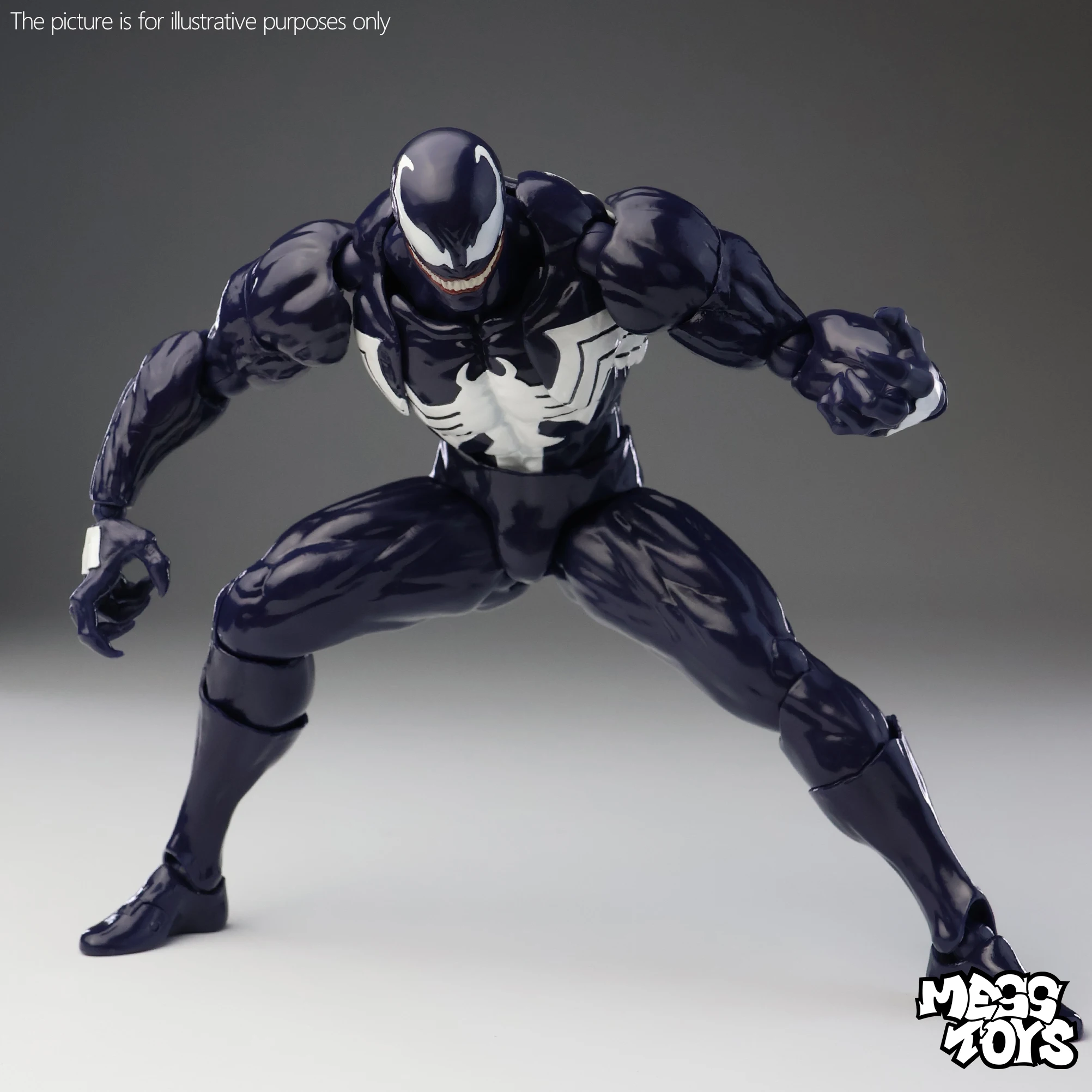 Mess Toys Lethal Neighbor Venom Anime Action Figure Black Spider Man Spider-Man Action Figure Gifts Toys