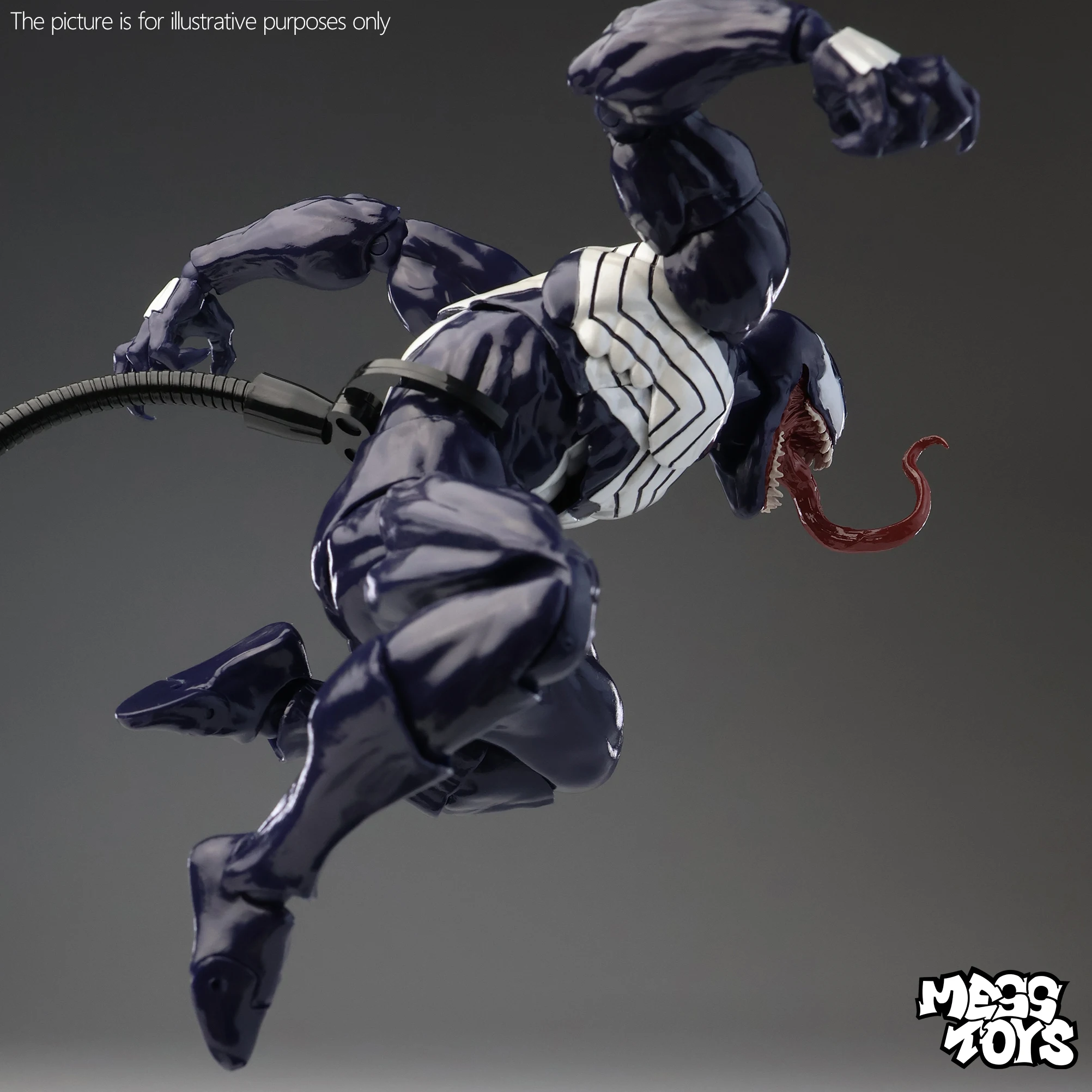 Mess Toys Lethal Neighbor Venom Anime Action Figure Black Spider Man Spider-Man Action Figure Gifts Toys