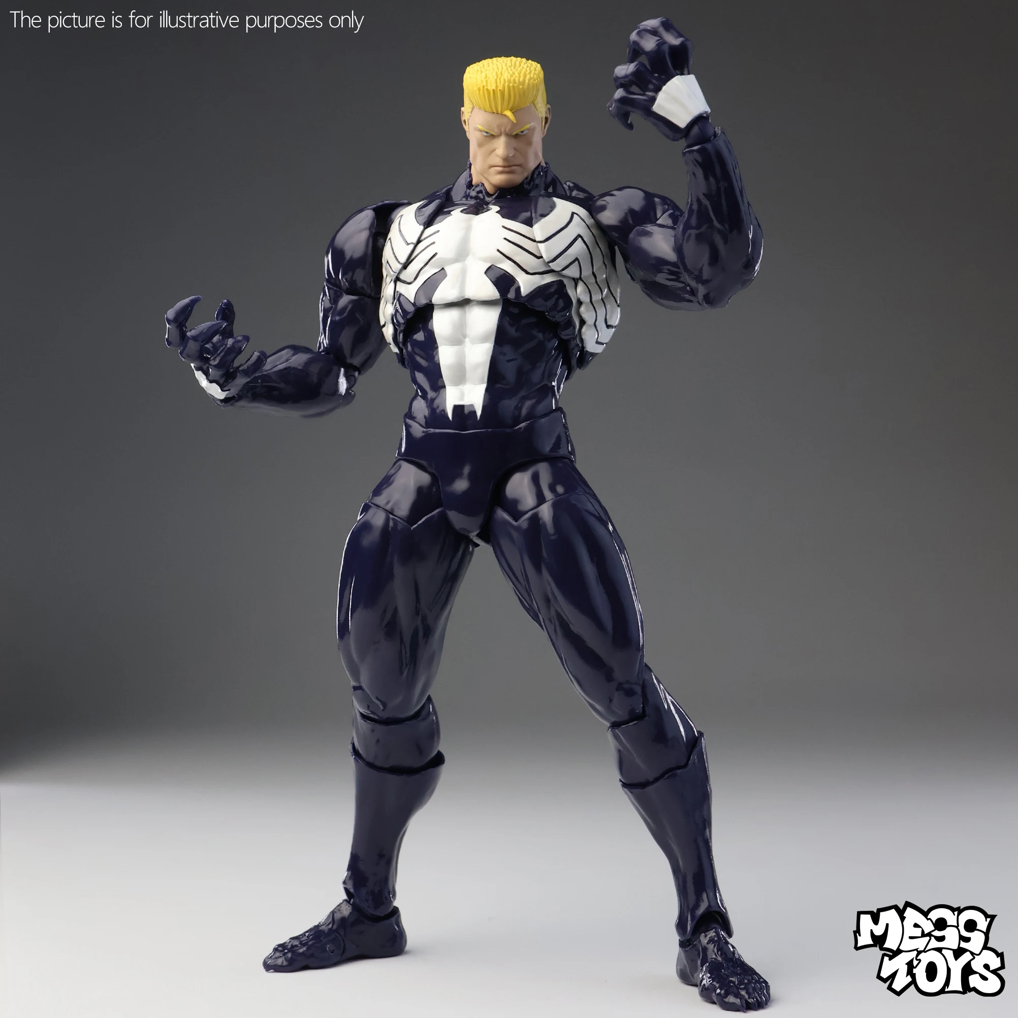 Mess Toys Lethal Neighbor Venom Anime Action Figure Black Spider Man Spider-Man Action Figure Gifts Toys