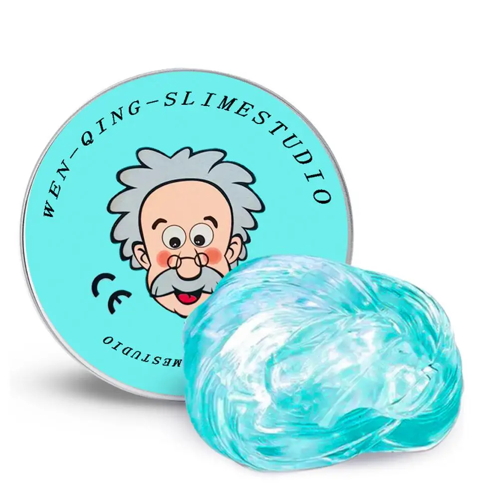 2026 Lab Putty Crystal Clear Glass Best Thinking Smart Crazy Stress Putty with Tin, Sensory & Bouncing Toy Children Gifts