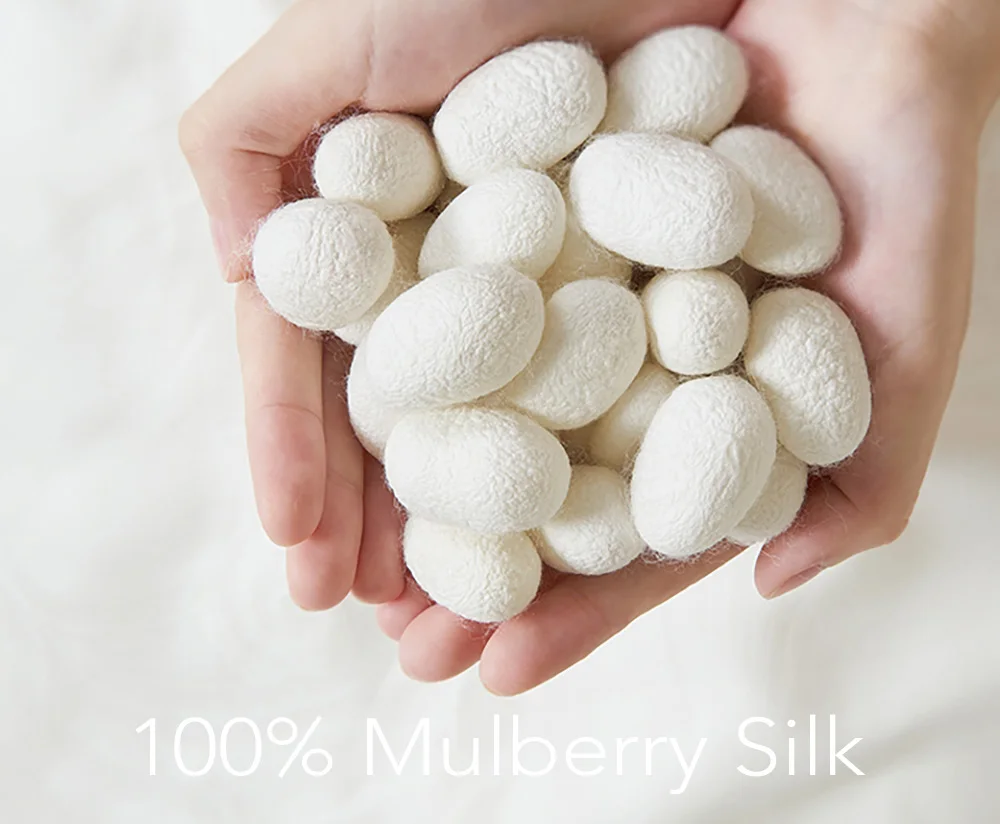 100% Pure Mulberry Silk Scrunchies Hair Ties Rubber Bands for Women Girls Small Elastic Ponytail Holder No Damage 19 Momme 1.5CM