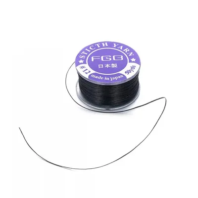 50 Yards Miyuki Beading Thread Japan 100% Nylon 330 DTEX 0.225mm Elastic Cord Beading Thread Handmade Jewelry Finding