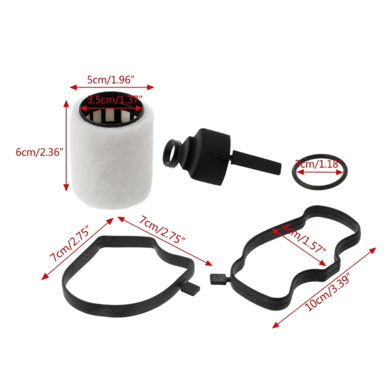 11127793163 Car Crank for Case Oil Breather Separator Filter Replacement Fit for E46 E39 X5 E35 330D