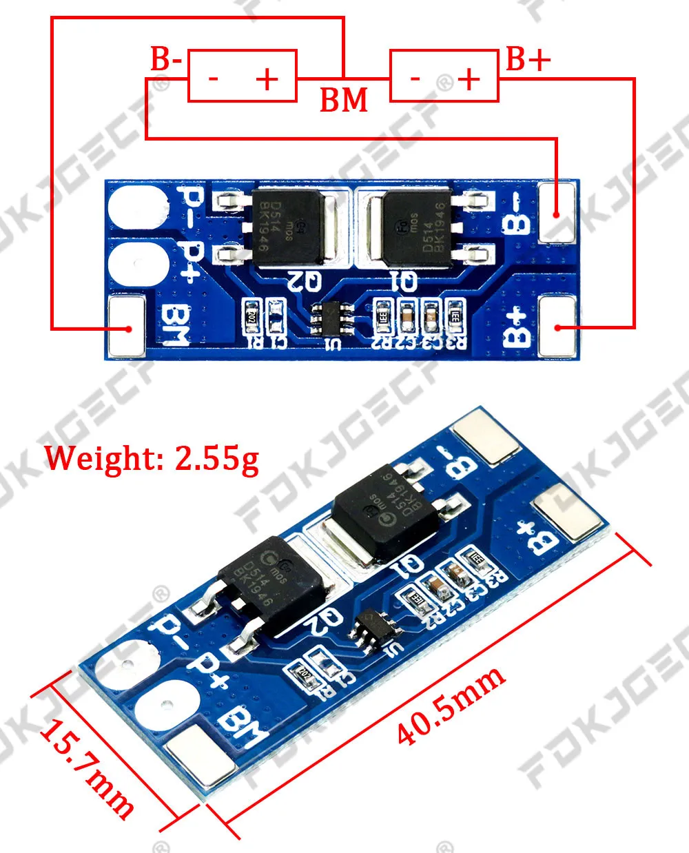 2S 3A 4A 5A 8A 10A 13A 20A 7.4V 8.4V Li-ion 18650 Lithium battery protection board / BMS board Standard / Balance