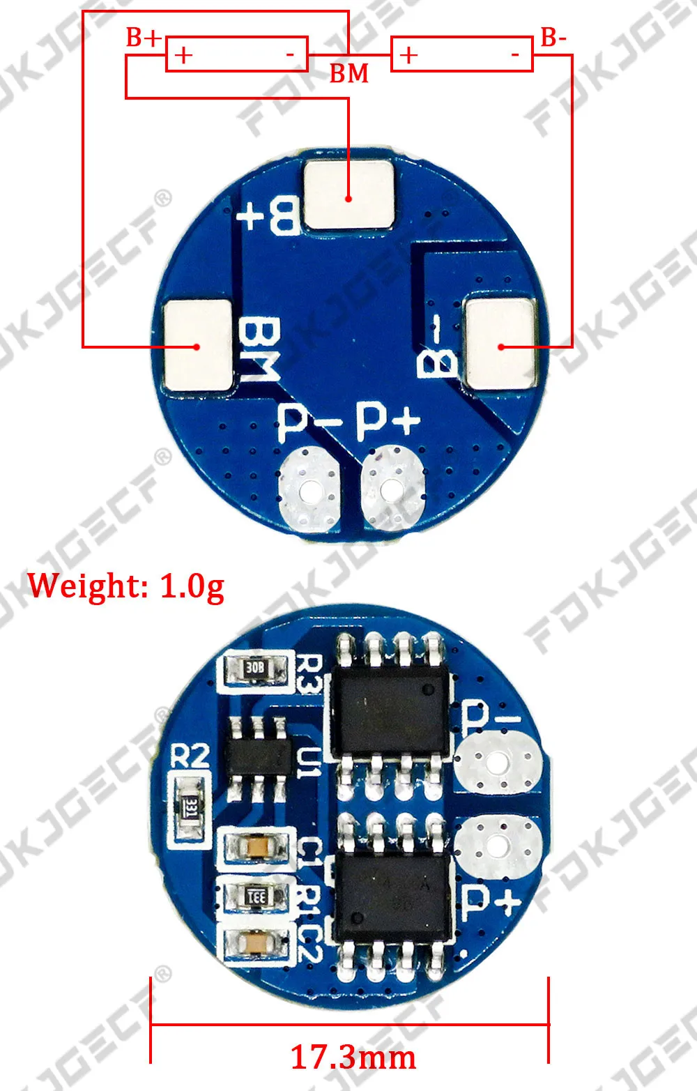 2S 3A 4A 5A 8A 10A 13A 20A 7.4V 8.4V Li-ion 18650 Lithium battery protection board / BMS board Standard / Balance