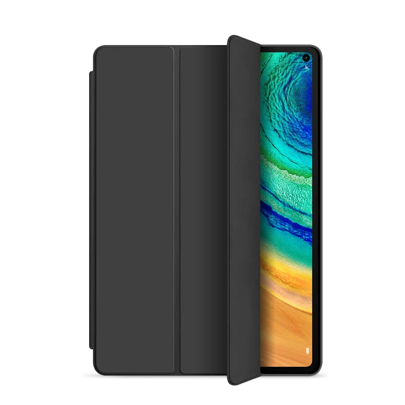 Magnet Silicone Case for Huawei Mediapad M6 10.8 SCM-AL09/W09 Cover Stand Shockproof Protective Cases Matepad pro 10.8 10.4 8.4