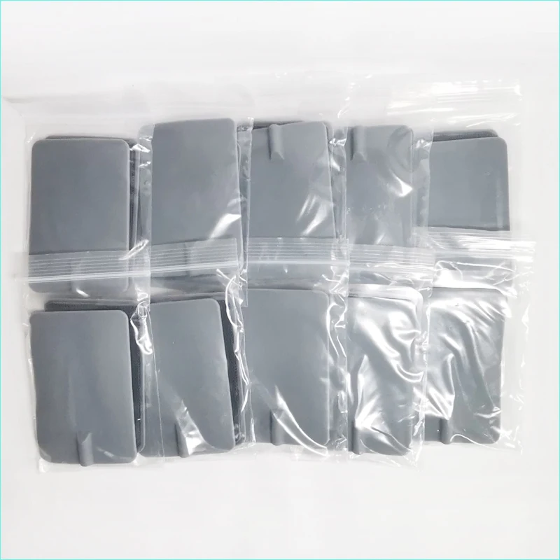 10pcs/lot(5pair) 7*10.5cm Electrode Pads for Tens EMS Unit with 2mm Connector for Slimming Massager Digital Therapy Machine