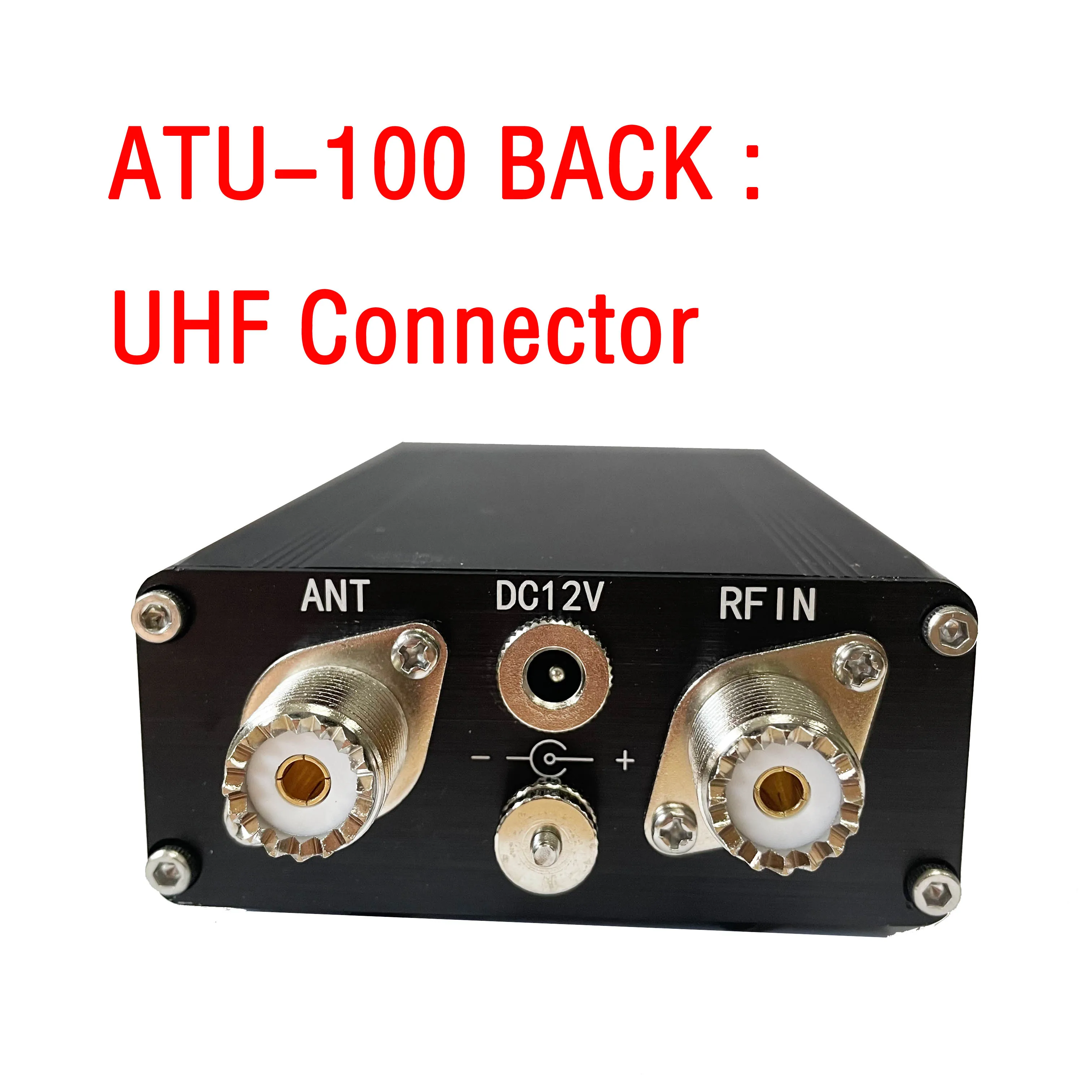 ATU-100 ATU100 Machine 1.8-50MHz ATU100mini Automatic Antenna Tuner by N7DDC 7x7 3.2Firmware Programmed OLED