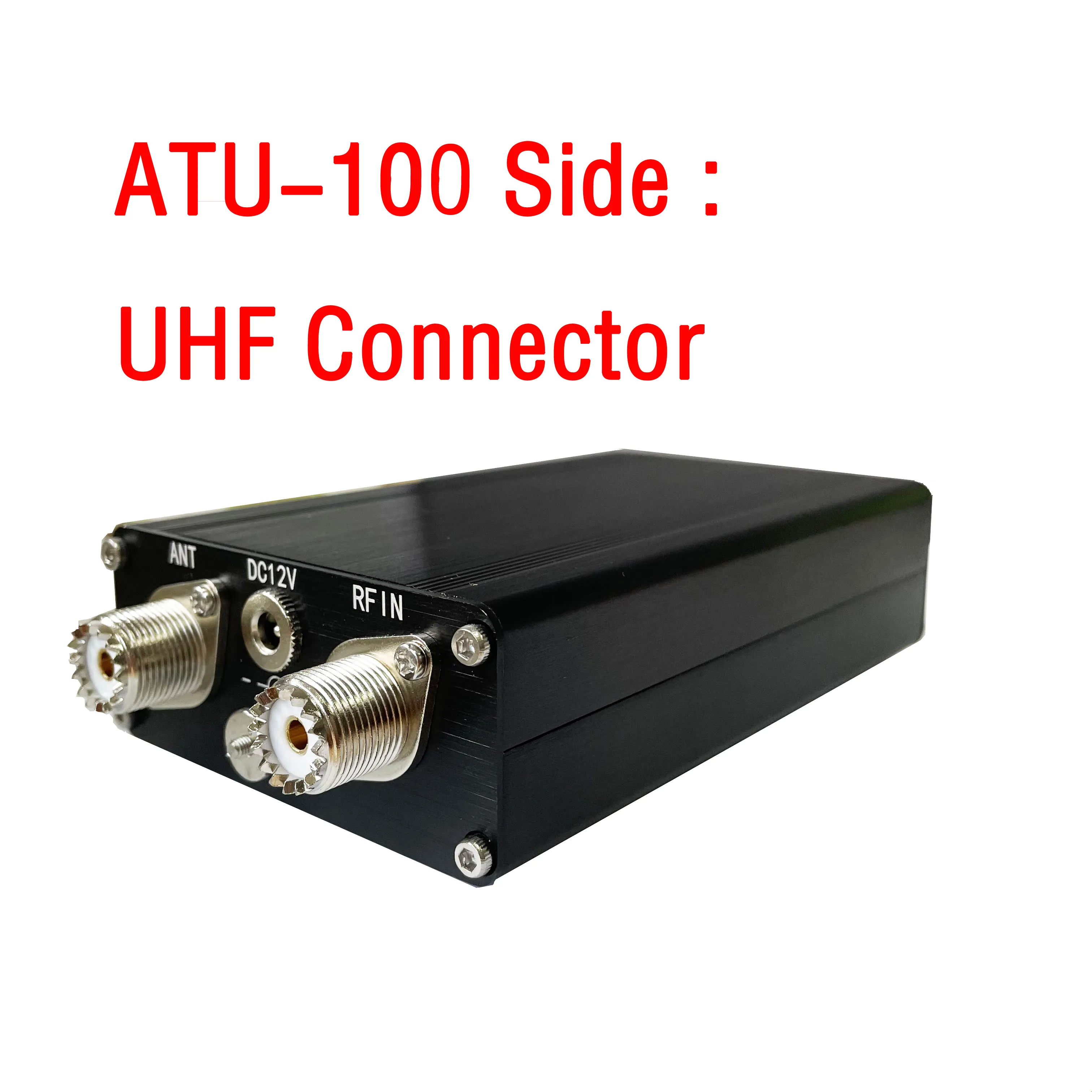 ATU-100 ATU100 Machine 1.8-50MHz ATU100mini Automatic Antenna Tuner by N7DDC 7x7 3.2Firmware Programmed OLED