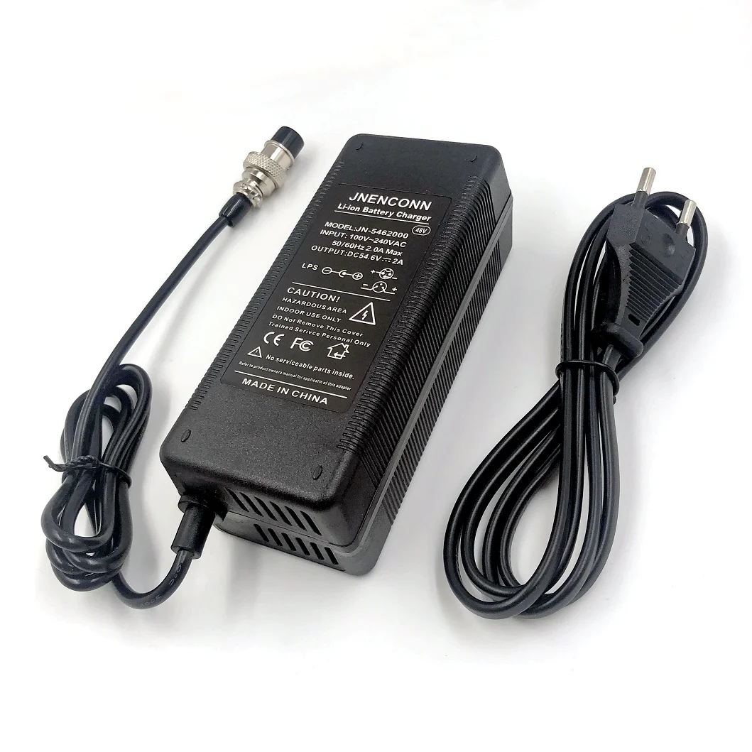 48V Charger Output 54.6V2A Lithium Battery Charger for 48V Kugoo M4 kugoo X1 M4 Pro Speedway leger Mini 4 pro